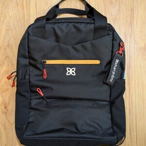 Sherpani Camden Convertible Backpack - Black with Color Accents